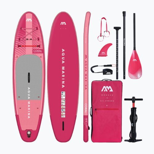 Aqua Marina Coral 10'2" розова SUP дъска BT-23COPR