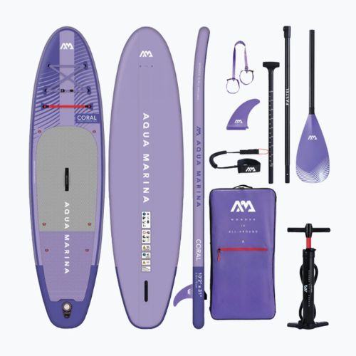 Aqua Marina Coral 10'2" лилава SUP дъска BT-23COPN
