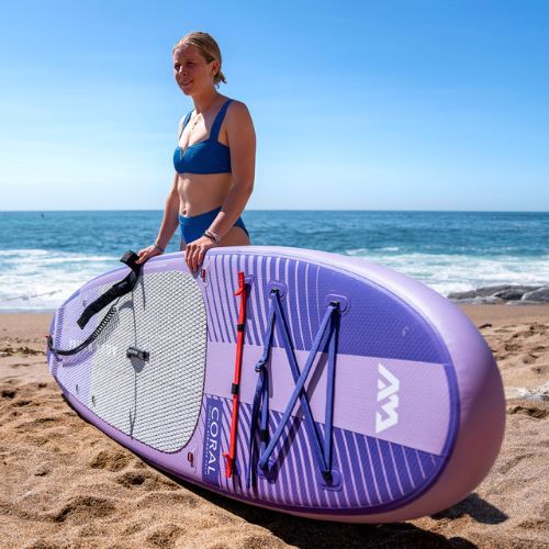 Aqua Marina Coral 10'2" лилава SUP дъска BT-23COPN
