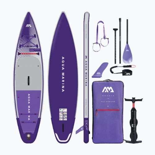 Aqua Marina Coral 11'6" лилава SUP дъска BT-23CTPN