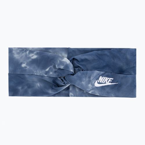 Nike Twist Knot лента за глава Tie Dye синя N1008232-421