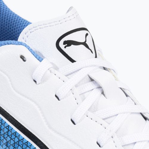 PUMA King Match FG/AG детски футболни обувки бели 107266 01