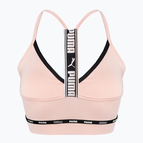 PUMA Low Impact Puma Strong Strappy фитнес сутиен розов 522225 66