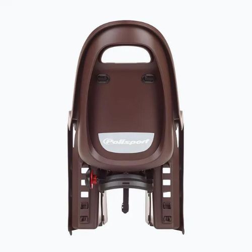 Polisport Groovy Maxi FF 29 ECO тъмнокафява еко седалка за велосипед
