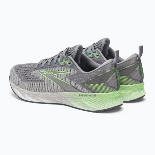 Brooks Levitate 6 мъжки обувки за бягане primer grey/neon green