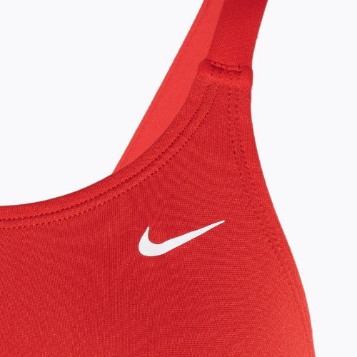 Nike Hydrastrong Solid Fastback дамски бански от една част червен NESSA001-614