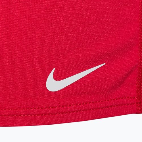 Мъжки боксерки за плуване Nike Hydrastrong Solid Square Leg червени NESSA002-614