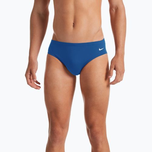 Мъжки слипове за плуване Nike Hydrastrong Solid Brief тъмносини NESSA004-494