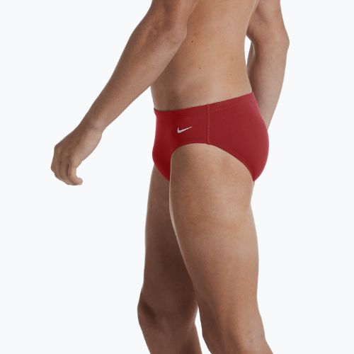 Мъжки слипове за плуване Nike Hydrastrong Solid Brief червени NESSA004-614
