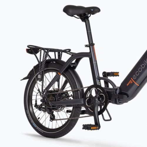 EcoBike Rhino/Rhino LG електрически велосипед 36V 16Ah 576Wh Smart BMS черен