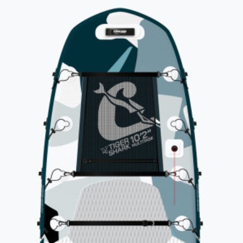 SUP дъска Cressi Tiger Shark Multitask iSUP 10'2" grey NA041025