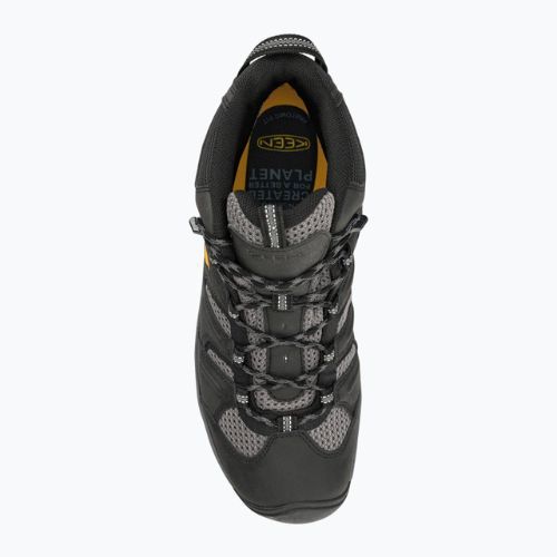 Мъжки ботуши за трекинг KEEN Koven Mid WP black/steel grey