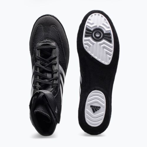 Мъжки боксови обувки adidas Combat Speed.5 черно/сребърно
