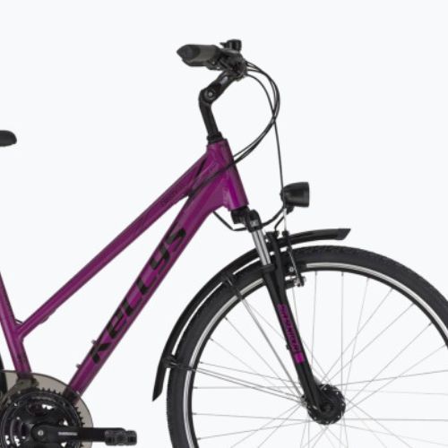 Дамски трекинг велосипед Kellys Cristy 40 violet