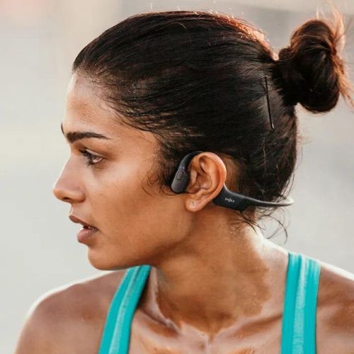 Shokz OpenRun безжични слушалки черни S803BK