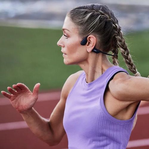 Безжични слушалки Shokz OpenRun Pro Mini черни S811BK