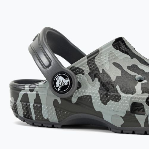 Детски джапанки Crocs Classic Camo Clog T grey 207593-097