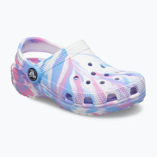 Crocs Classic Marbled Clog T цветни детски джапанки 206838-102