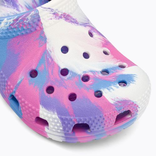 Crocs Classic Marbled Clog T цветни детски джапанки 206838-102