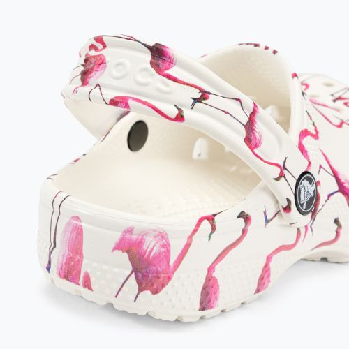 Детски джапанки Crocs Classic Pool Party Clog K white 207826-1CW