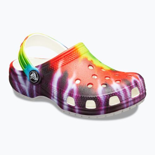 Crocs Classic Tie-Dye Graphic Clog T цветни детски джапанки 206994-90H