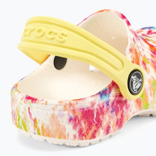 Детски джапанки Crocs Classic Tie-Dye Graphic Clog T white 206994-83B