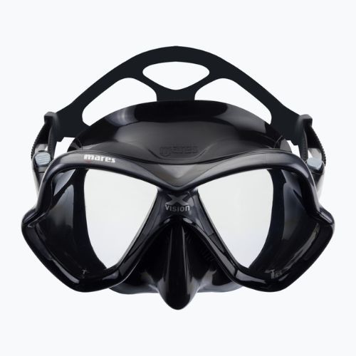 Маска за гмуркане Mares X-Vision черна 411053