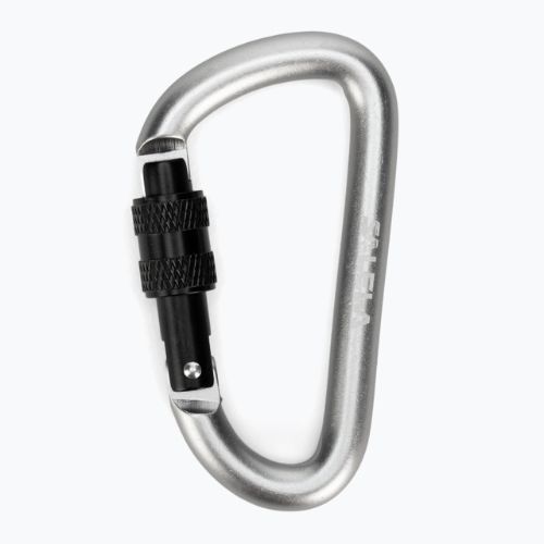 Salewa D-Shape карбинер с винт сив 00-0000034102