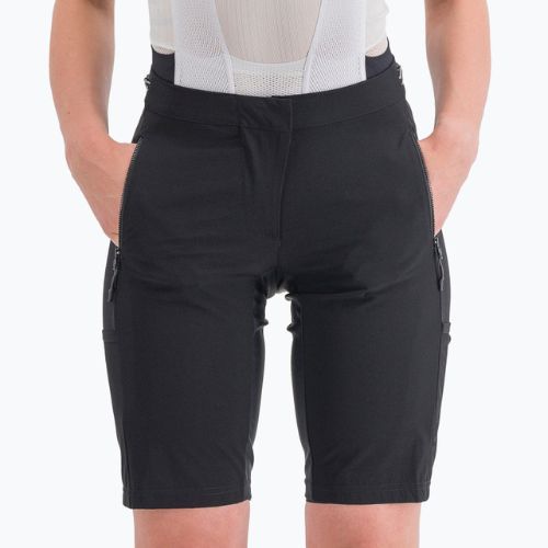 Дамски шорти за колоездене Sportful Supergiara Overshort black 1120510.002