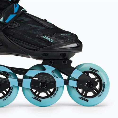 Дамски ролкови кънки Roces Helium II TIF black/azure