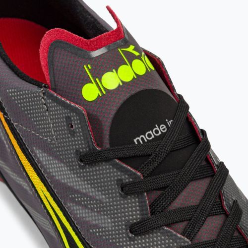 Мъжки футболни обувки Diadora Brasil Elite Veloce ITA LPX в черно и бордо DD-101.178785-D0136-43