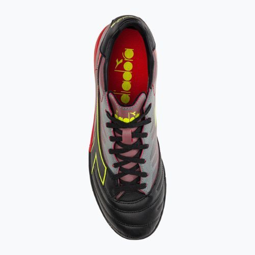 Мъжки футболни обувки Diadora Brasil Elite Veloce R TFR в черно и червено DD-101.179182-D0136-40