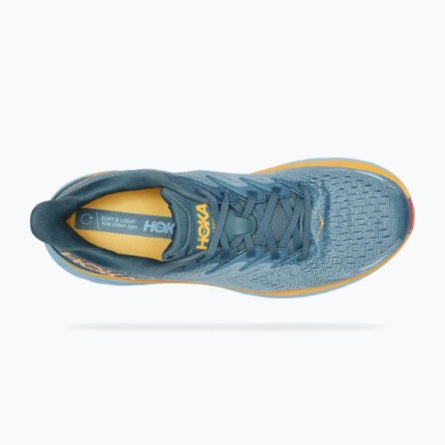 Мъжки маратонки за бягане HOKA Clifton 8 светло сиви 1119393-GBMS