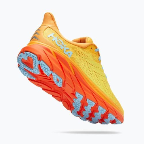 Мъжки обувки за бягане HOKA Clifton 8 yellow 1119393-RYMZ