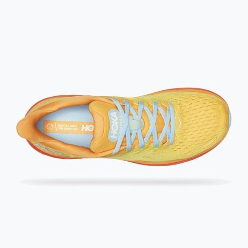 Мъжки обувки за бягане HOKA Clifton 8 yellow 1119393-RYMZ