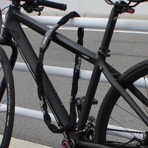 Ключалка за велосипед Crops K4-66 черна CP-K4-66-AL-01