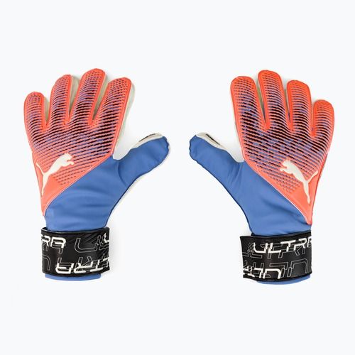 PUMA Ultra Protect 3 Rc оранжеви и сини вратарски ръкавици 41819 05