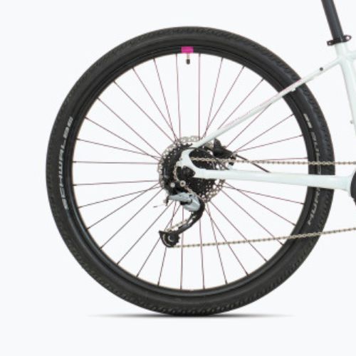 Дамски електрически велосипед Superior eXC 7019 WB 36V 13.4Ah 500Wh гланц бяло/розово/виолетово