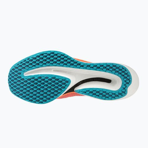 Mizuno Wave Rebellion Pro бяло-оранжеви обувки за бягане J1GC231701