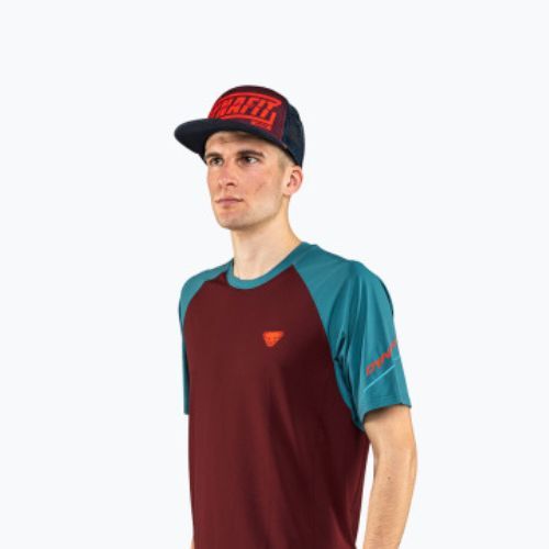 Мъжка тениска за бягане DYNAFIT Alpine Pro, цвят бордо 08-0000070964