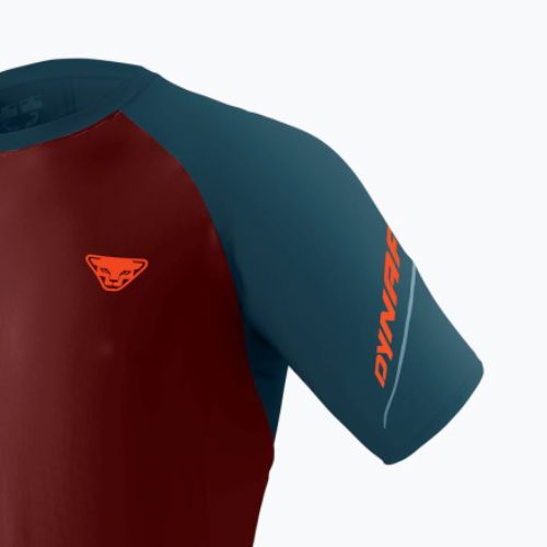 Мъжка тениска за бягане DYNAFIT Alpine Pro, цвят бордо 08-0000070964