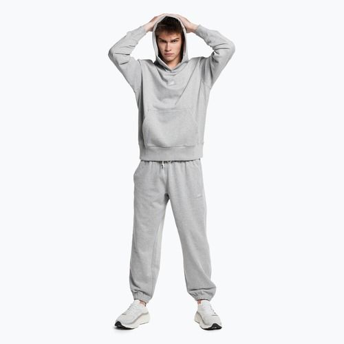 Мъжки суитшърт за тренировки New Balance Athletics Remastered Graphic French Terry сив MT31502AG