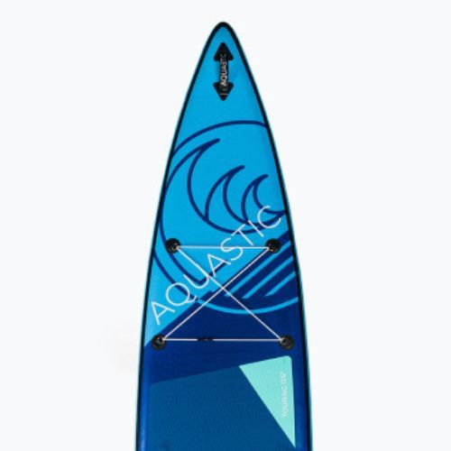 SUP AQUASTIC Туристическа дъска 12'6" синя AQS-SUP005