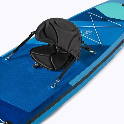 SUP AQUASTIC Туристическа дъска 12'6" синя AQS-SUP005