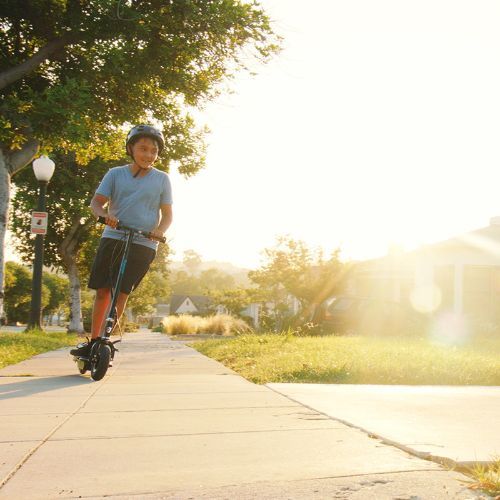 Детски електрически скутер Razor E100 Powercore черен и тъмносин 13173843