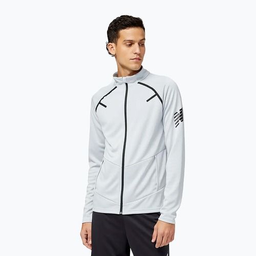 Мъжки суитшърт New Balance Tenacity Football Training Track бял MJ23090LAN