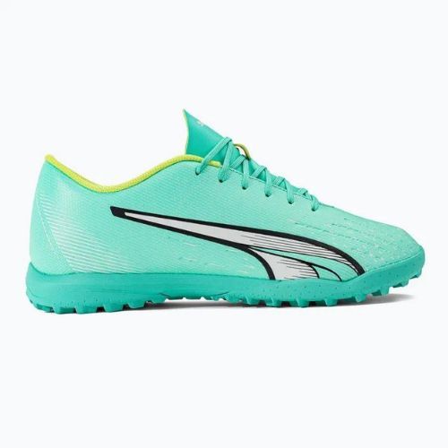 Мъжки футболни обувки PUMA Ultra Play TT electric peppermint/puma white/fast yellow