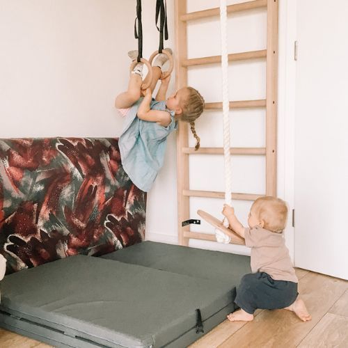 Гимнастическа стълба BenchK кафява BK-111+A204