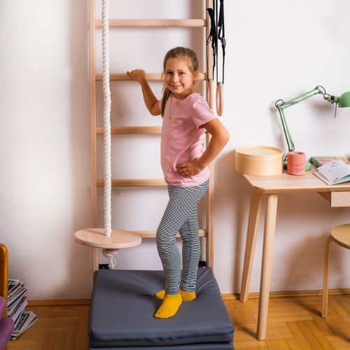 Гимнастическа стълба BenchK кафява BK-111+A204