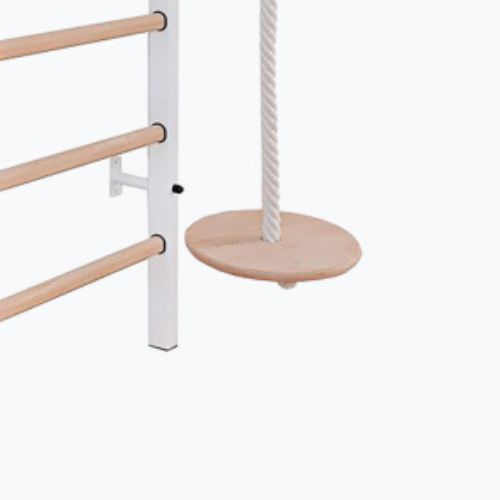 Стълба за гимнастика BenchK, бяла BK-221W+A204